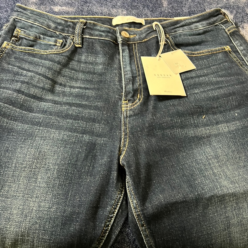 Kancan jeans flares distressed. NWT 15/31